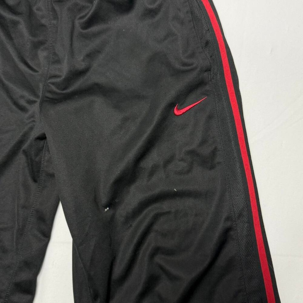 Vintage Nike Black Red Stripe Track Pants Men’s Large - Picture 4 of 7